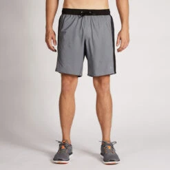 Future Short | Heather Grey / Black Camo -TrendSphere V345 HTG Front