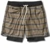 Stockton Short | Charcoal Acorn Stripe -TrendSphere V346.04CAS 0