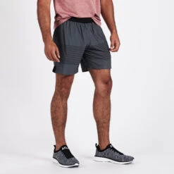Rush Short | Charcoal Black Stripe -TrendSphere V358CBS 2 4190bca4 c721 4ead ad89 0acf3aeeffa3