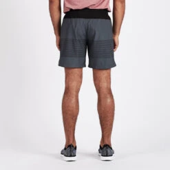 Rush Short | Charcoal Black Stripe -TrendSphere V358CBS 4