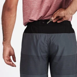 Rush Short | Charcoal Black Stripe -TrendSphere V358CBS 5