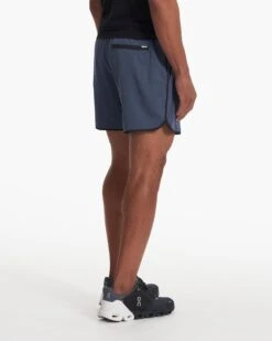 Banks Short 5" | Azure Linen Texture -TrendSphere V366AZL SP19 M ECOMM BOTTOM 2122