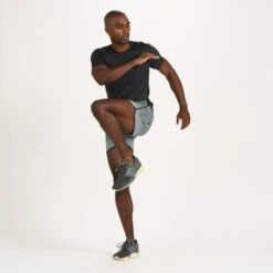 Banks Short 5" | Steel Blue Linen Texture Stripe -TrendSphere V366SPT 5 d14c3128 a9ae 4d4e b44a 0ce4bcfbc7c7