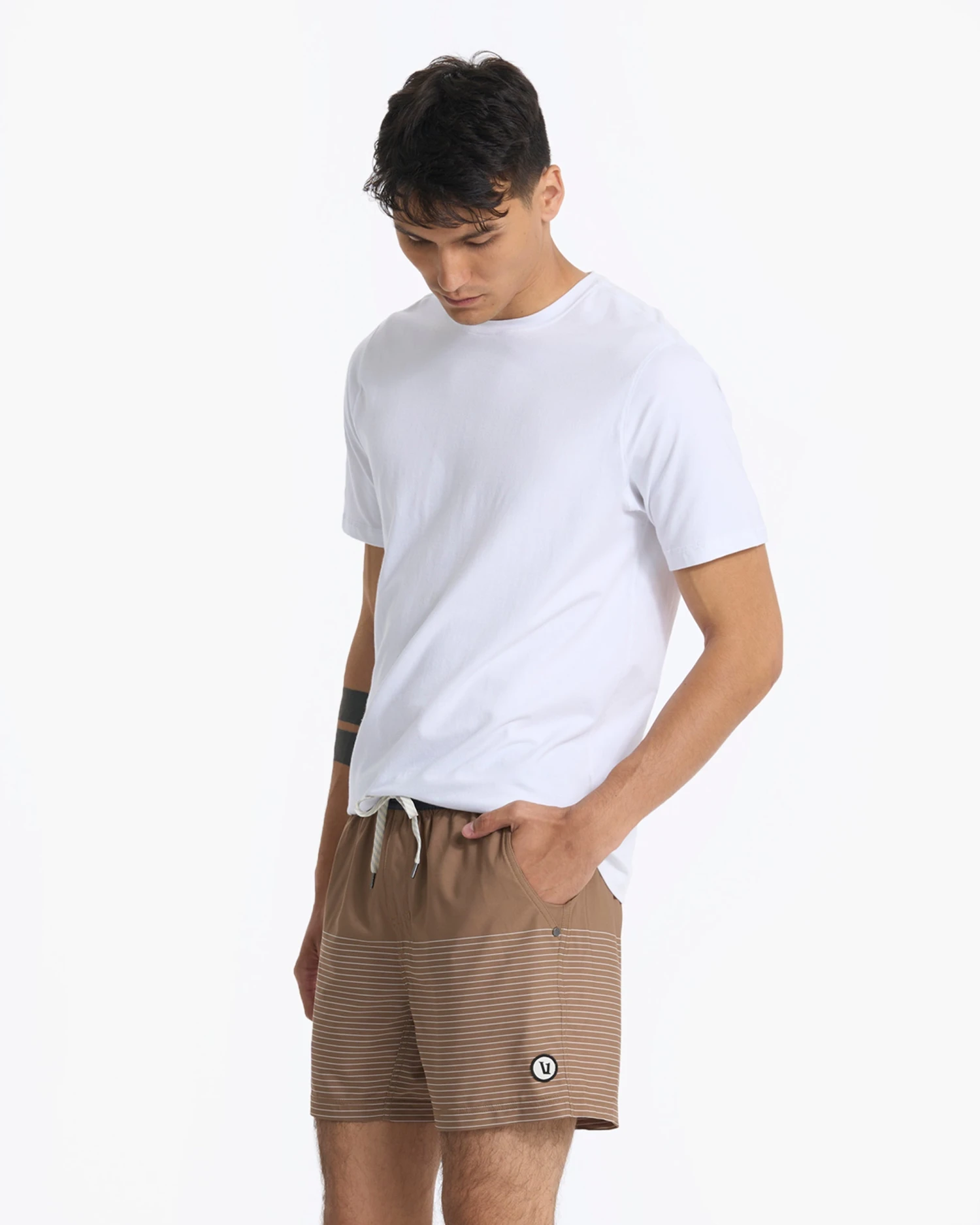 Kore Short 5" | Camel Stripe 5 Kore Short 5" | Camel Stripe - Image 3