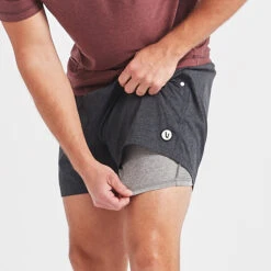 Kore Short 5" | Charcoal Twill Texture -TrendSphere V367CTT 5 update