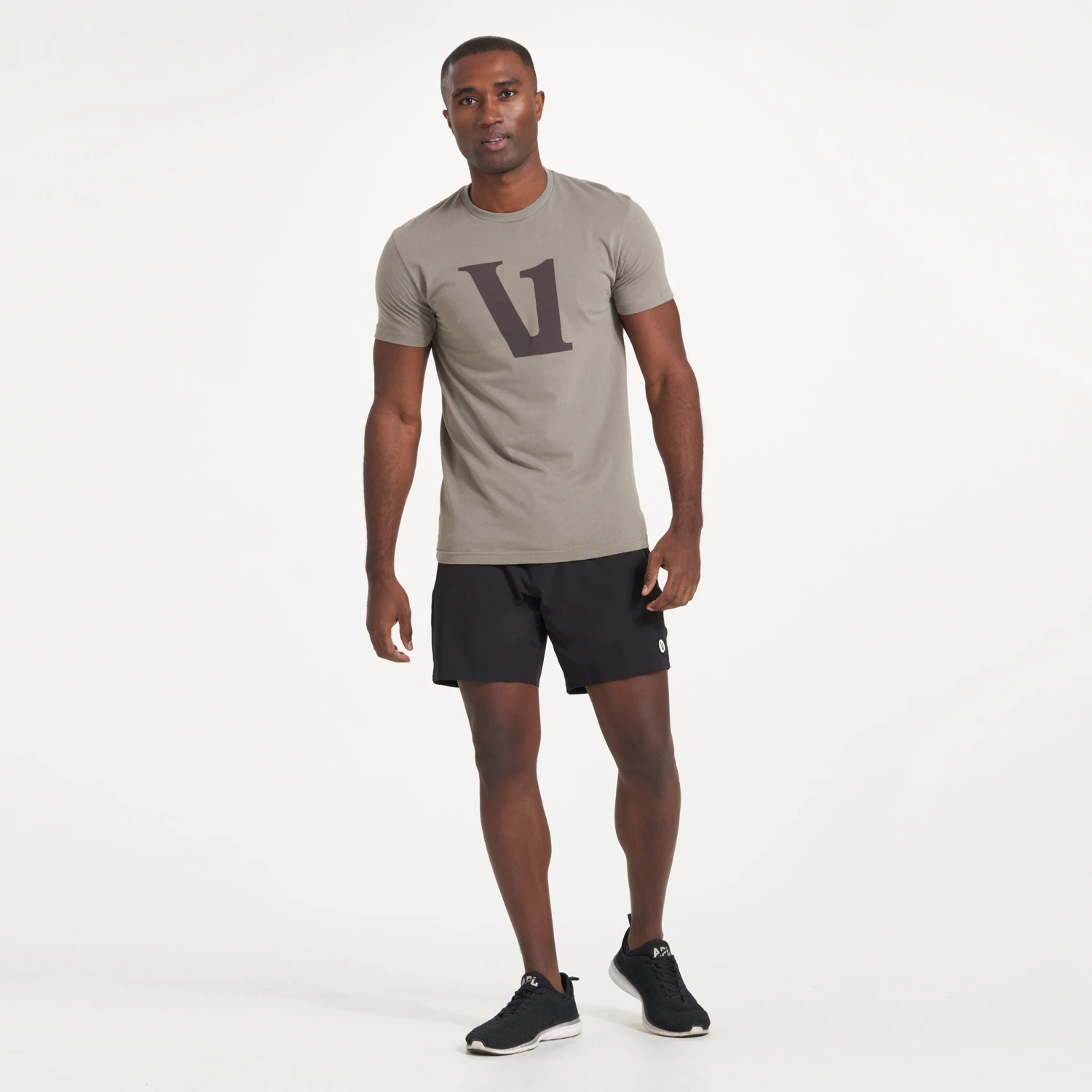 V1 Logo Tee | Cocoa 6 V1 Logo Tee | Cocoa - Image 4