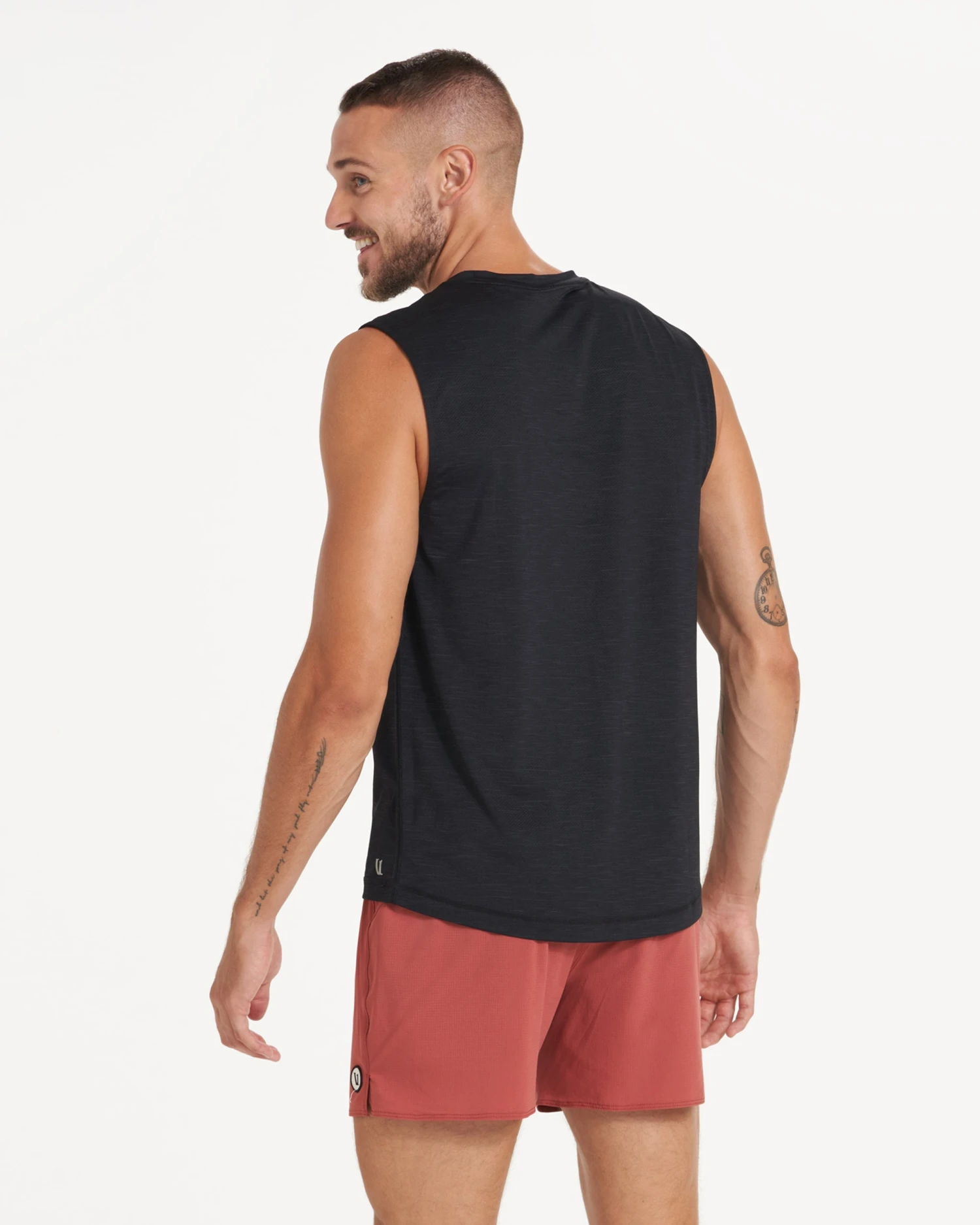 Zephyr Muscle Tee | Black Heather 5 Zephyr Muscle Tee | Black Heather - Image 3