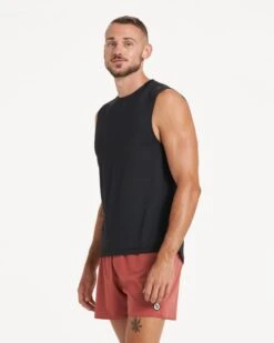 Zephyr Muscle Tee | Black Heather 9 Zephyr Muscle Tee | Black Heather -TrendSphere V376SIA 1254