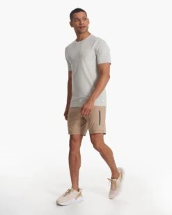 Sunday Performance Short | Camel Heather -TrendSphere V381CMH SP23 M ECOMM SHORTS BOTTOM 3257 1X1 98d0986c a6e5 4ae5 ab1d 9d74da32b3e9