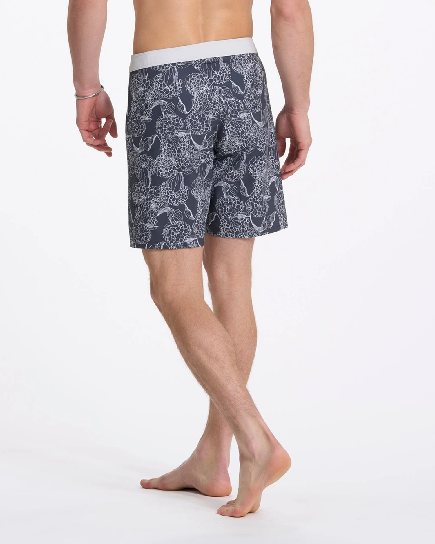 Infinity Boardshort | Charcoal Hydrangea 6 Infinity Boardshort | Charcoal Hydrangea - Image 4