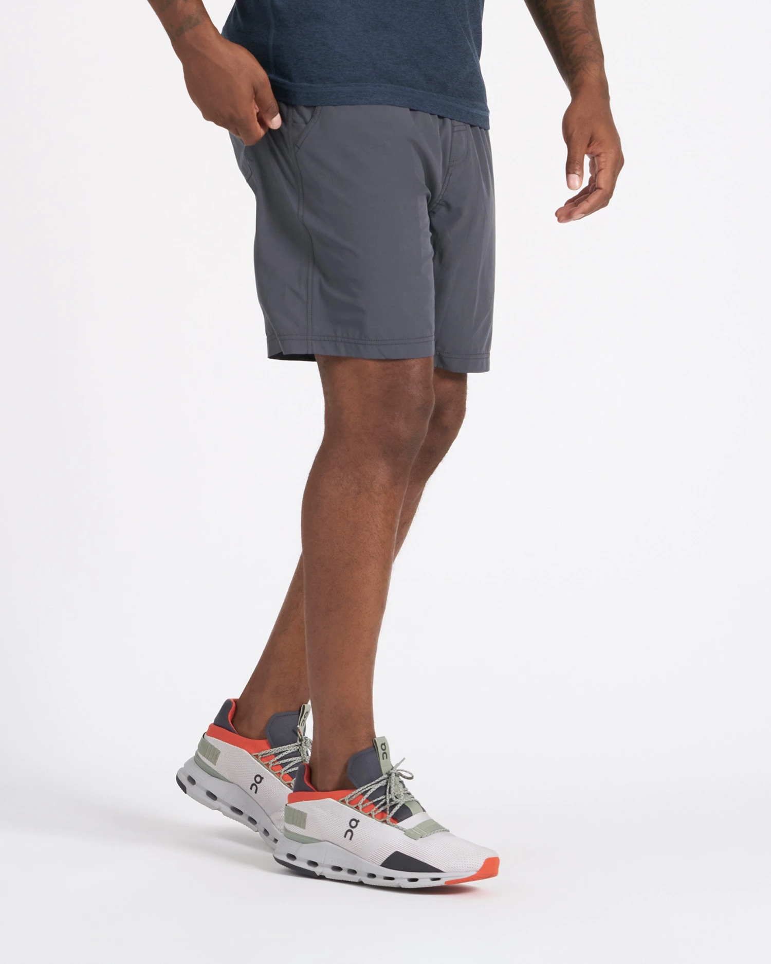 Kore Unlined Short | Charcoal 5 Kore Unlined Short | Charcoal - Image 3