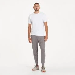 Sunday Performance Jogger | Smoke Heather -TrendSphere V416HSM 0278