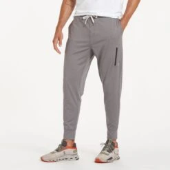 Sunday Performance Jogger | Smoke Heather -TrendSphere V416HSM 0339