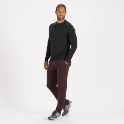 Ponto Performance Pant | Oxblood Heather -TrendSphere V418HOX 4 2cbf01ed 56af 44d5 997c 1b4a2362b4f7