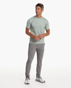 Ponto Performance Pant | Heather Grey -TrendSphere V418HTG SP19 M ECOMM BOTTOM 3006