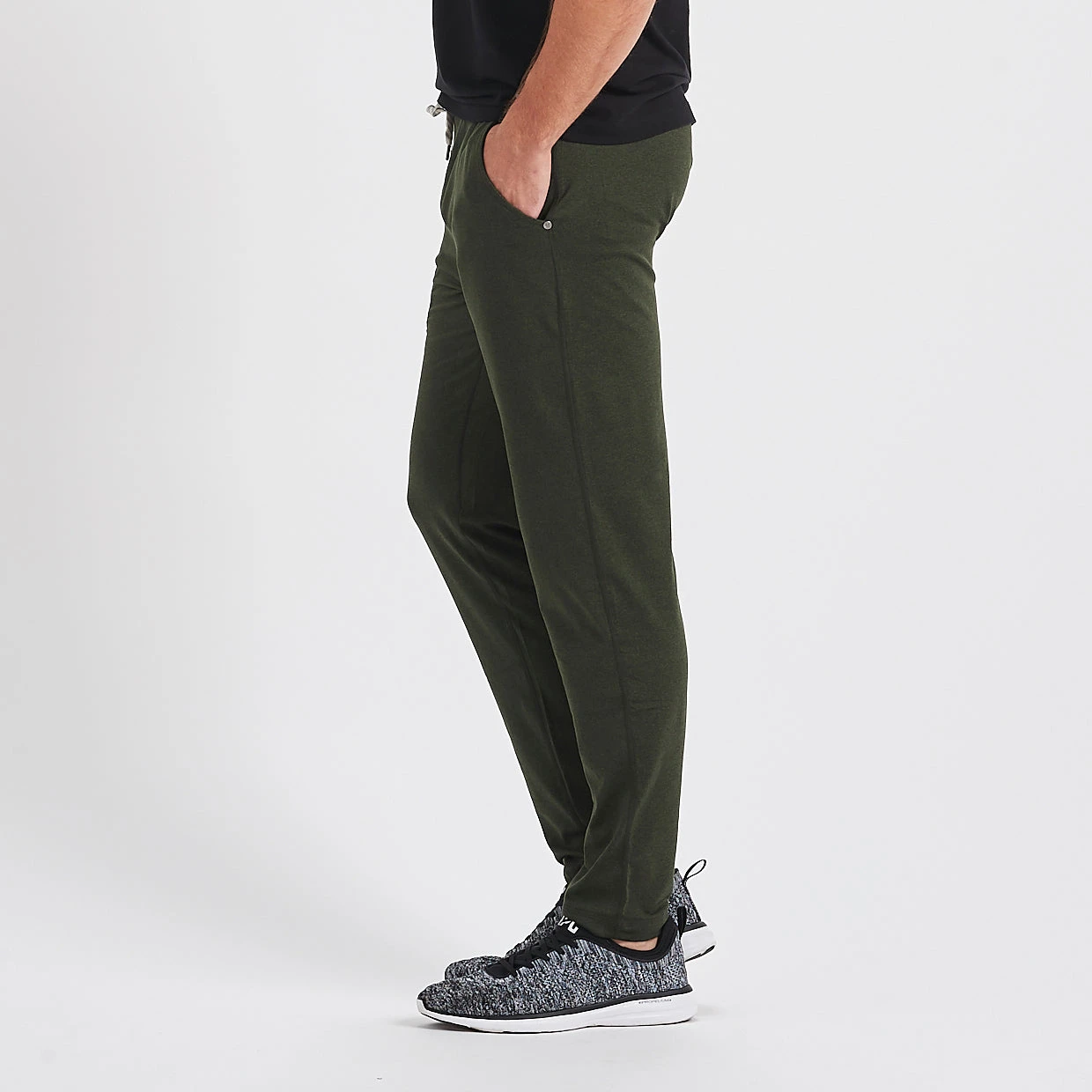 Ponto Performance Pant | Moss Heather 5 Ponto Performance Pant | Moss Heather - Image 3