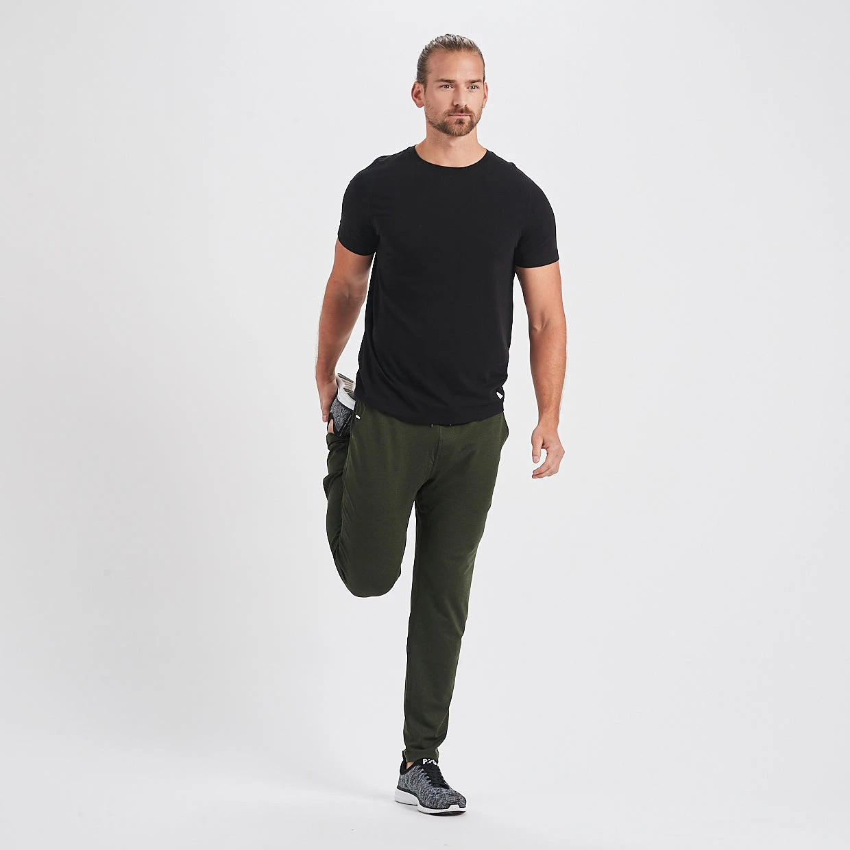 Ponto Performance Pant | Moss Heather 8 Ponto Performance Pant | Moss Heather - Image 6
