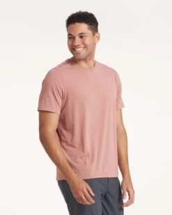 Current Tech Tee | Light Terracotta -TrendSphere V430CCL 2486
