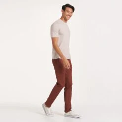 Collins Chino Pant | Cedar -TrendSphere V433CED 3421