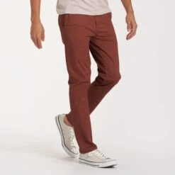Collins Chino Pant | Cedar -TrendSphere V433CED 3478