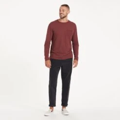 Long-Sleeve Rise Tee | Russet -TrendSphere V440CCL 1767