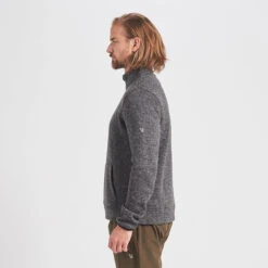 Durango Half Zip | Black Heather -TrendSphere V519HBK 2 update