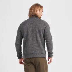 Durango Half Zip | Black Heather -TrendSphere V519HBK 3 update