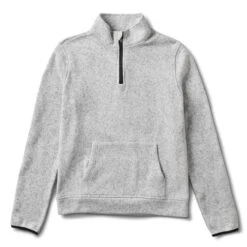 Durango Half Zip | Heather Grey