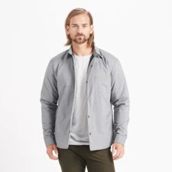 Atlas Jacket | Heather Grey -TrendSphere V522HTG 2 update