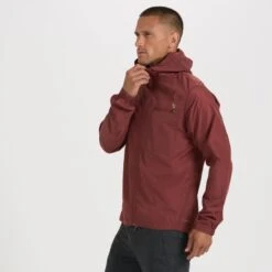 Daybreak Windbreaker | Red Clay -TrendSphere V523RCL 2 d6f7391d 394f 4df0 92a7 d62a37148a79