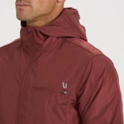 Daybreak Windbreaker | Red Clay -TrendSphere V523RCL 5 99b0a07a 8c1a 434c 870b ba5225e577bb