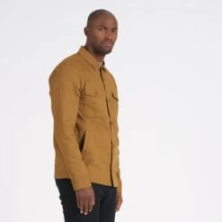 Ripstop Jacket | Tobacco -TrendSphere V527TOB 2