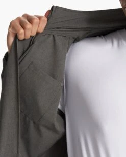 Venture Track Jacket | Balsam Linen Texture -TrendSphere V536BLN FA23 M ECOMM jackets DETAIL 9