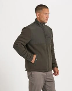 Morrow Sherpa Jacket | Dark Oregano -TrendSphere V537DOR 2 e8f4dea7 f0ee 4278 a6fb 93f4e00f799b