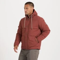Langley Insulated Jacket | Red Clay -TrendSphere V541RCL 1 347c87ff 2580 4053 83e1 a2fb7203a434