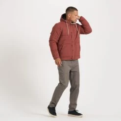 Langley Insulated Jacket | Red Clay -TrendSphere V541RCL 4 d850bb61 90ce 4238 9803 118eac6d5792
