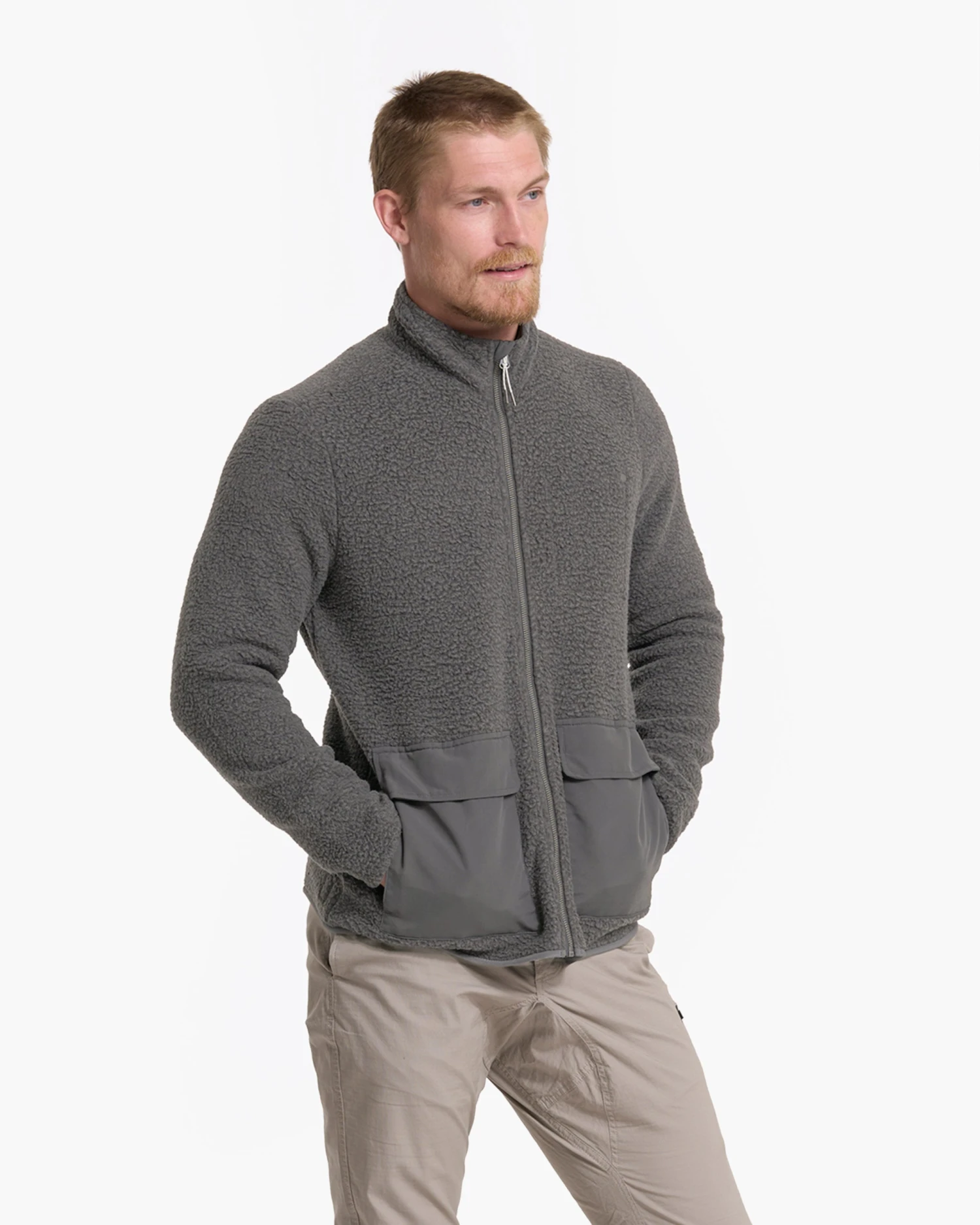 Idyllwild Sherpa Jacket | Charcoal 5 Idyllwild Sherpa Jacket | Charcoal - Image 3