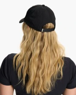 Label Hat | Black -TrendSphere V8020BLK FA23 UNISEX ECOMM headwear BACK 3