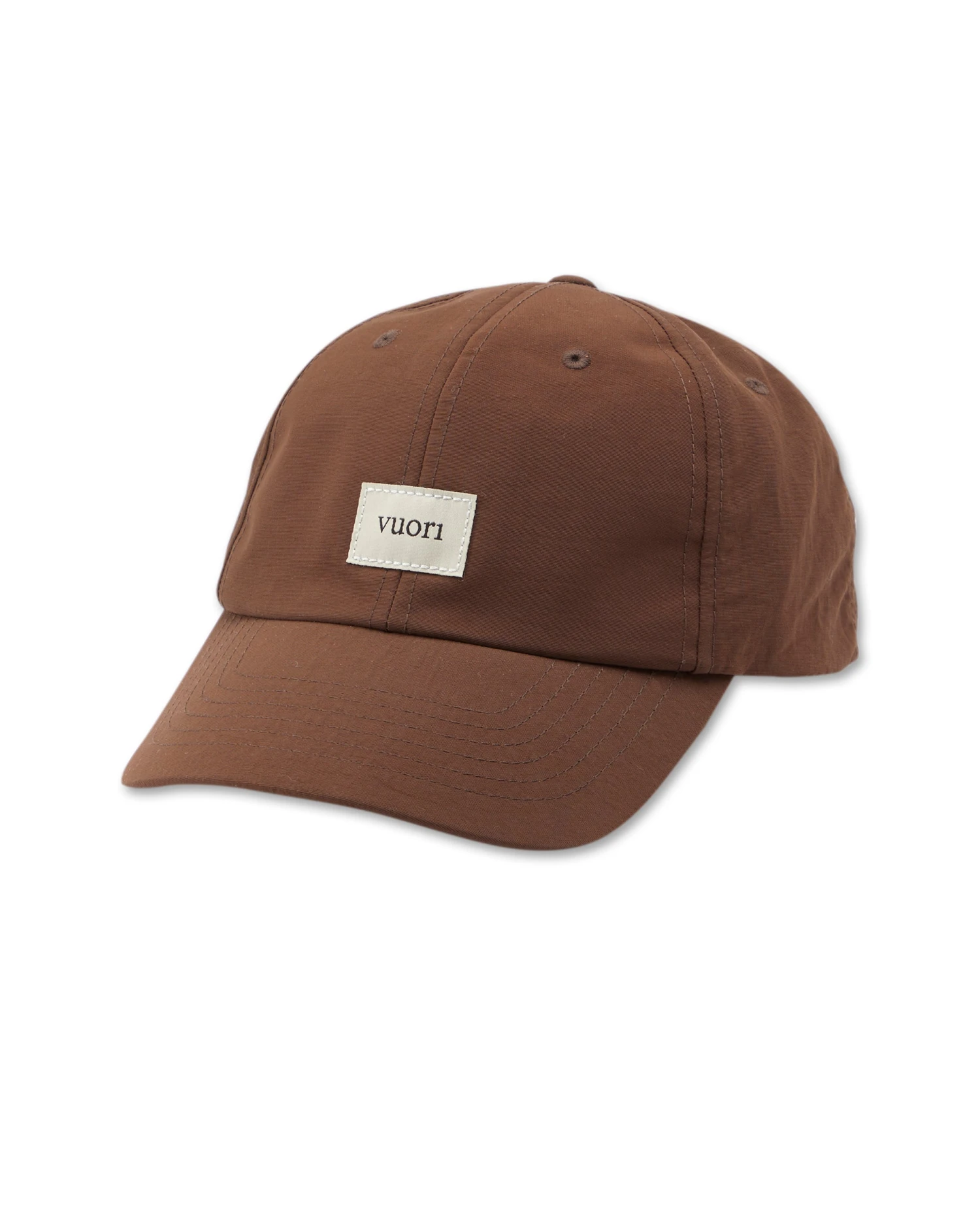 Label Hat | Mahogany 3 Label Hat | Mahogany