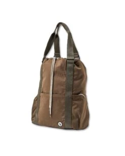 V1 Convertible Tote Bag | Army -TrendSphere V8028ARM FA23 UNISEX ECOMM bags FLAT LAY 5