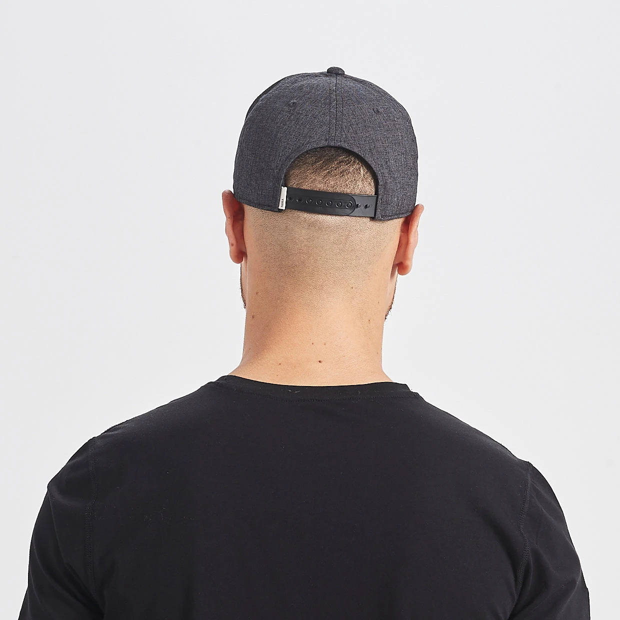 Geometric Hat | Black Heather 6 Geometric Hat | Black Heather - Image 4