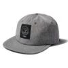The Rise The Shine Hat | Grey Linen Texture -TrendSphere V832GRY