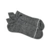 V1 Tab Sock | Heather Grey -TrendSphere V852 B WHT BLKHEATHER LOWSOCK