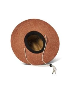 Beacons Lifeguard Hat | Turmeric Dashed Lines -TrendSphere V854TLT 1