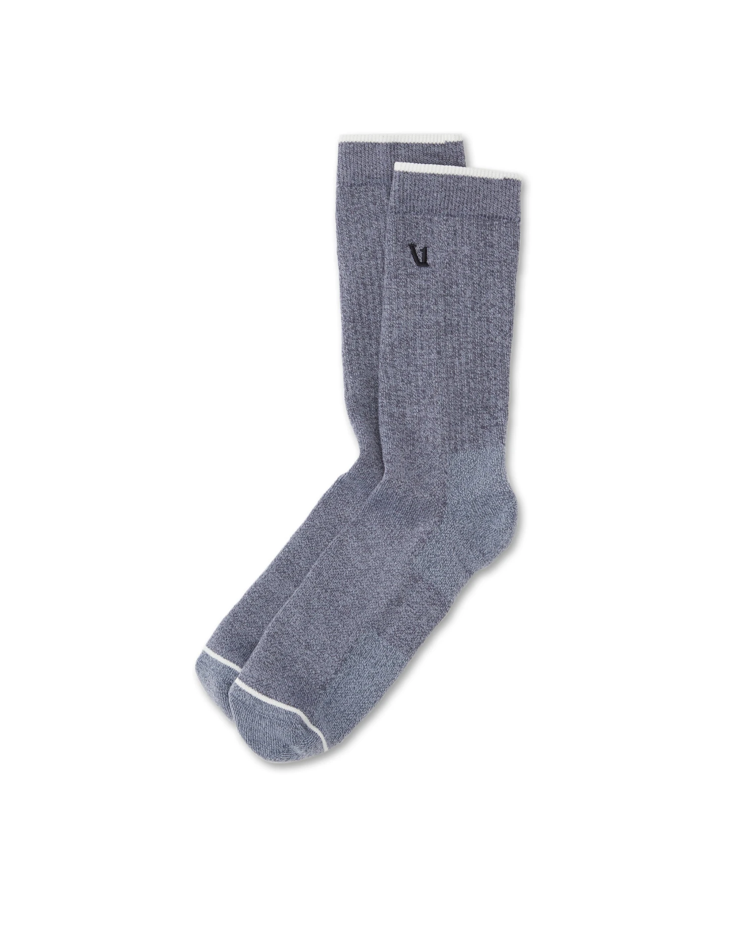 V1 Crew Sock | Azure Heather 3 V1 Crew Sock | Azure Heather