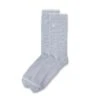 V1 Crew Sock | Platinum -TrendSphere V857PTM FA23 UNISEX ECOMM misc.axs FLAT LAY 2
