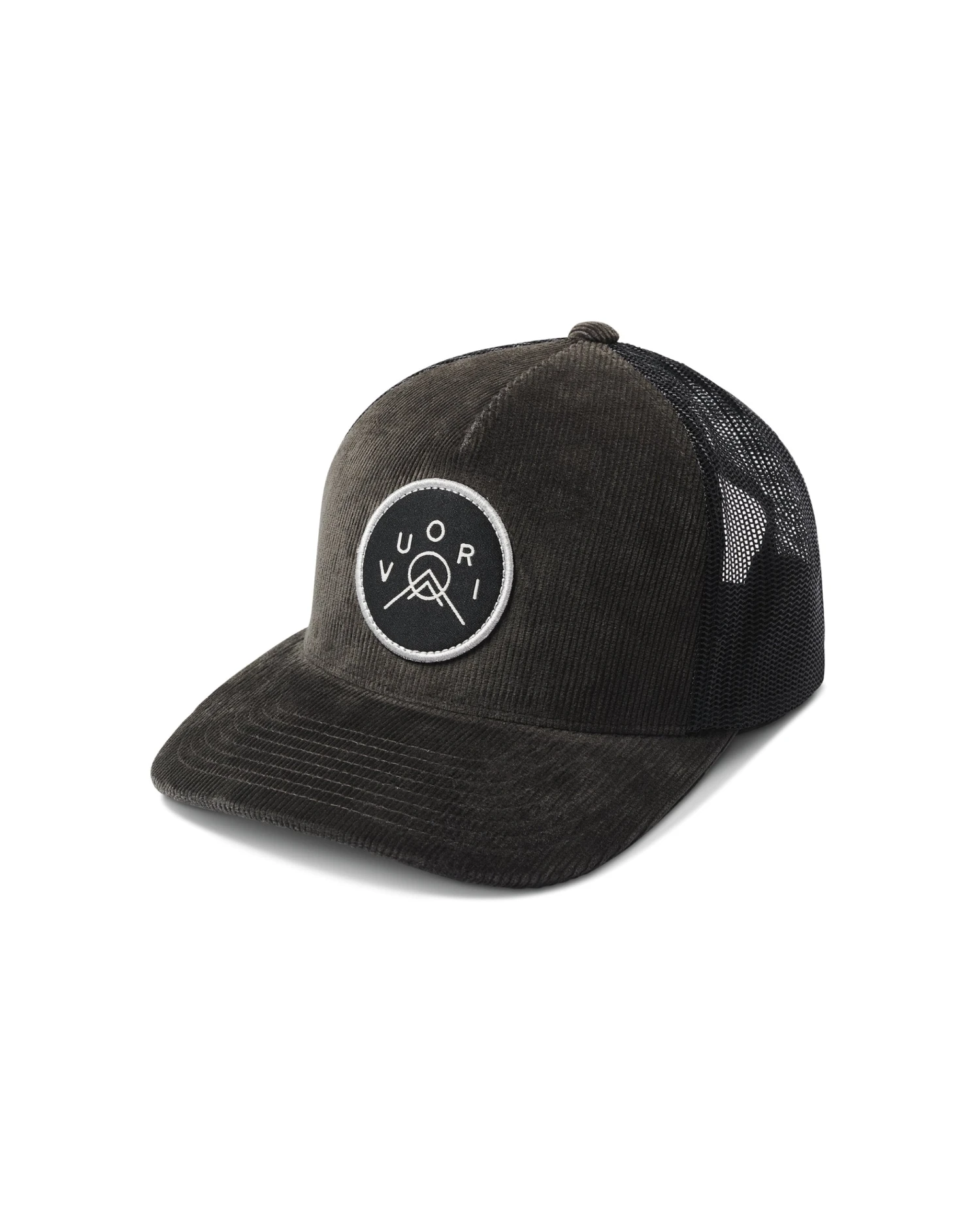 Summit Cord Trucker Hat | Charcoal 3 Summit Cord Trucker Hat | Charcoal