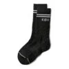Vuori Crew Sock | Black -TrendSphere V874BLK AXS SP22 ECOMM FLAT LAY 1X1 c0ff8063 4fbe 499e 91dd 6860e0582607