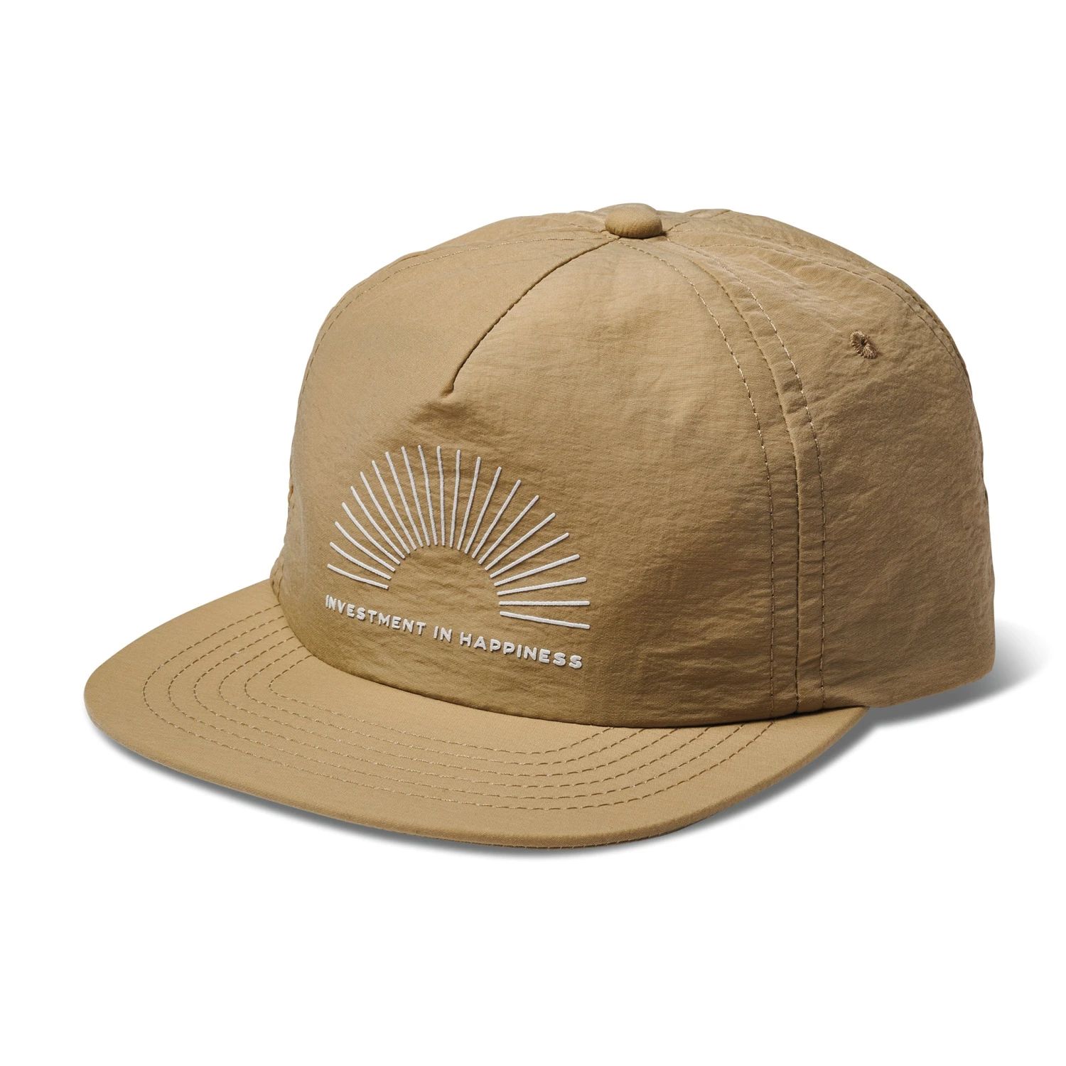 Investment In Happiness Hat | Khaki 3 Investment In Happiness Hat | Khaki