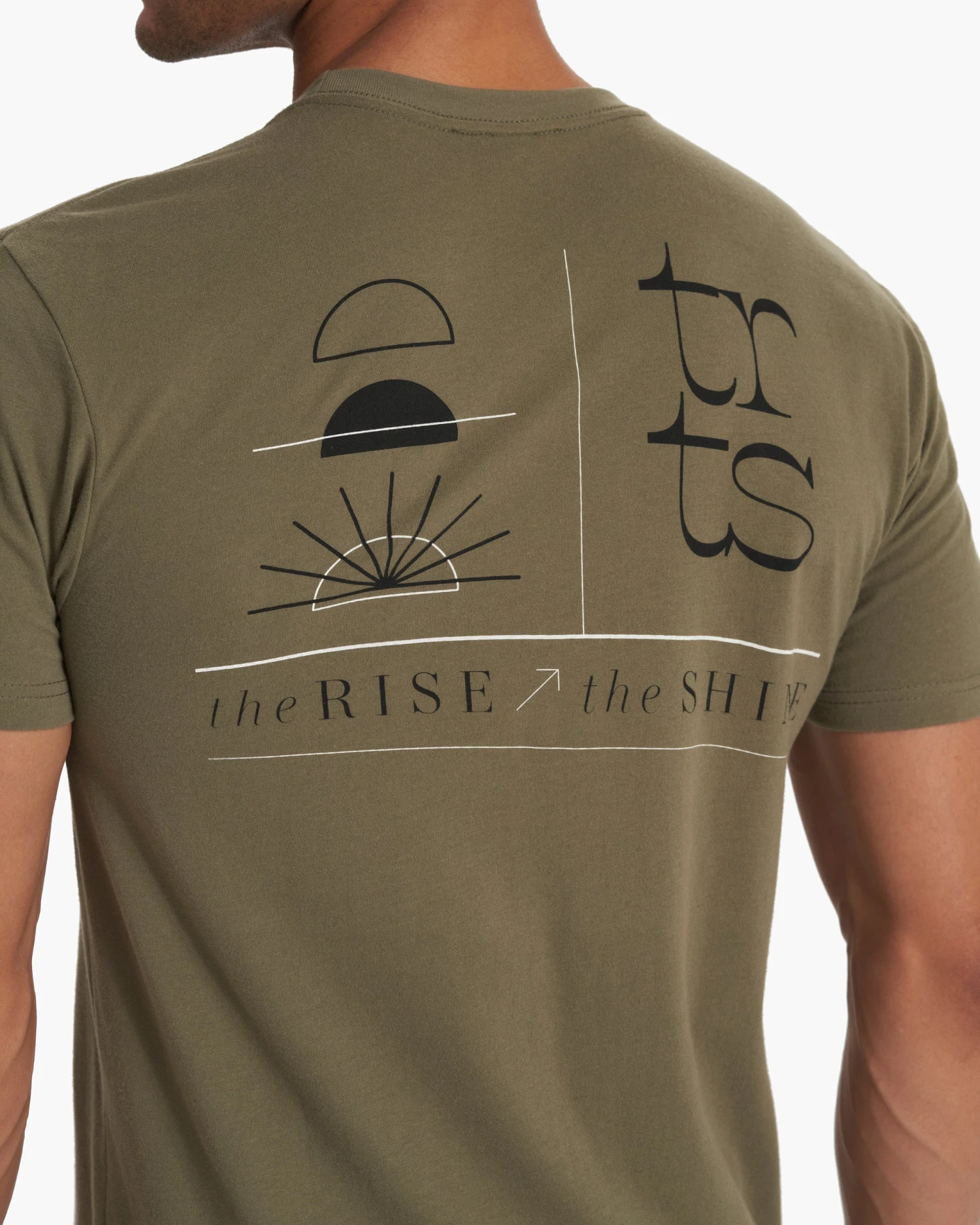 TRTS Melange Tee | Oregano 7 TRTS Melange Tee | Oregano - Image 5